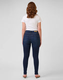 RACHEL High Rise Skinny Jeans - DK INDIE
