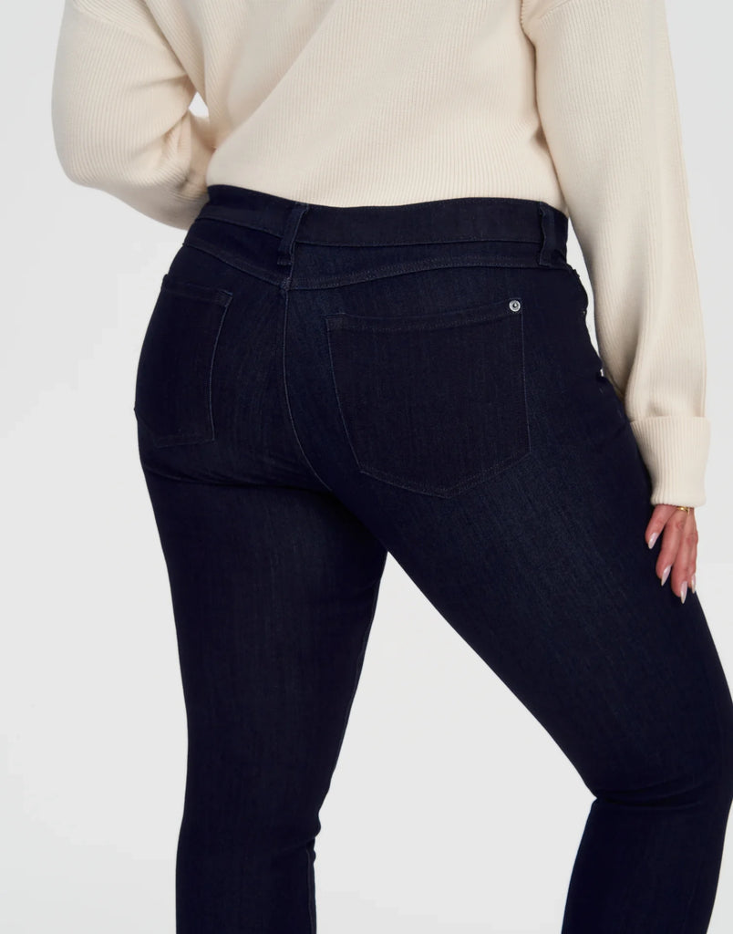 Mid Rise Skinny Jean Long - Rinse Indigo