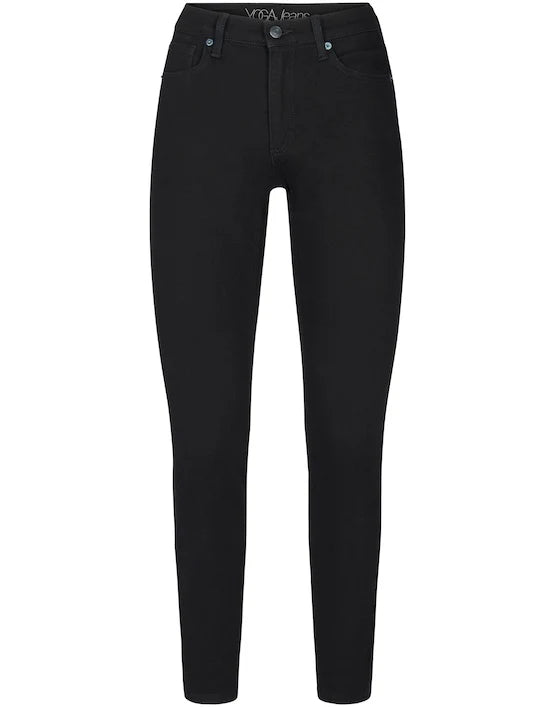 Classic High Rise Skinny Jean Long - Overdye Black
