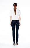 Mid Rise Skinny Jean Long - Ink