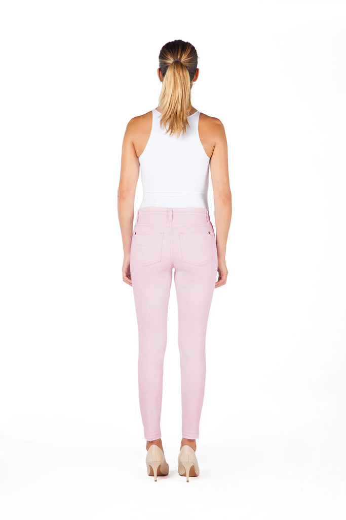 High Rise Skinny Ankle Jean - Tulip