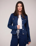 Classic Cut Denim Jacket in Classic Blue