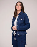 Classic Cut Denim Jacket in Classic Blue