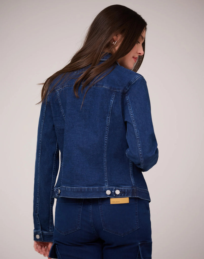 Classic Cut Denim Jacket in Classic Blue