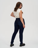 RACHEL High Rise Skinny Jeans - DK INDIE